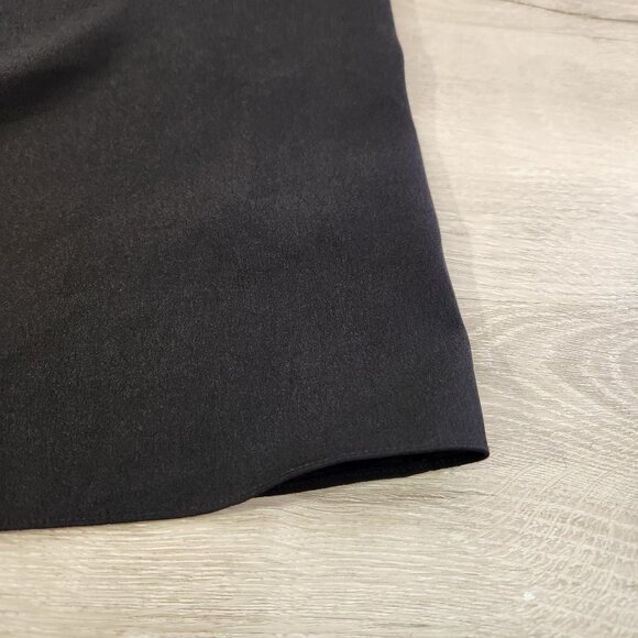J. Crew Black Ruffle Trim Crepe Tank Top In Black Women's Size 8 - Picture 11 of 16